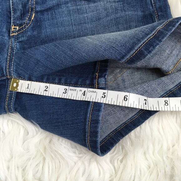 Joe's Jeans Jean Shorts Blue Size 24 Distressed - Picture 4 of 7